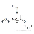 Sodio acetato triidrato CAS 6131-90-4